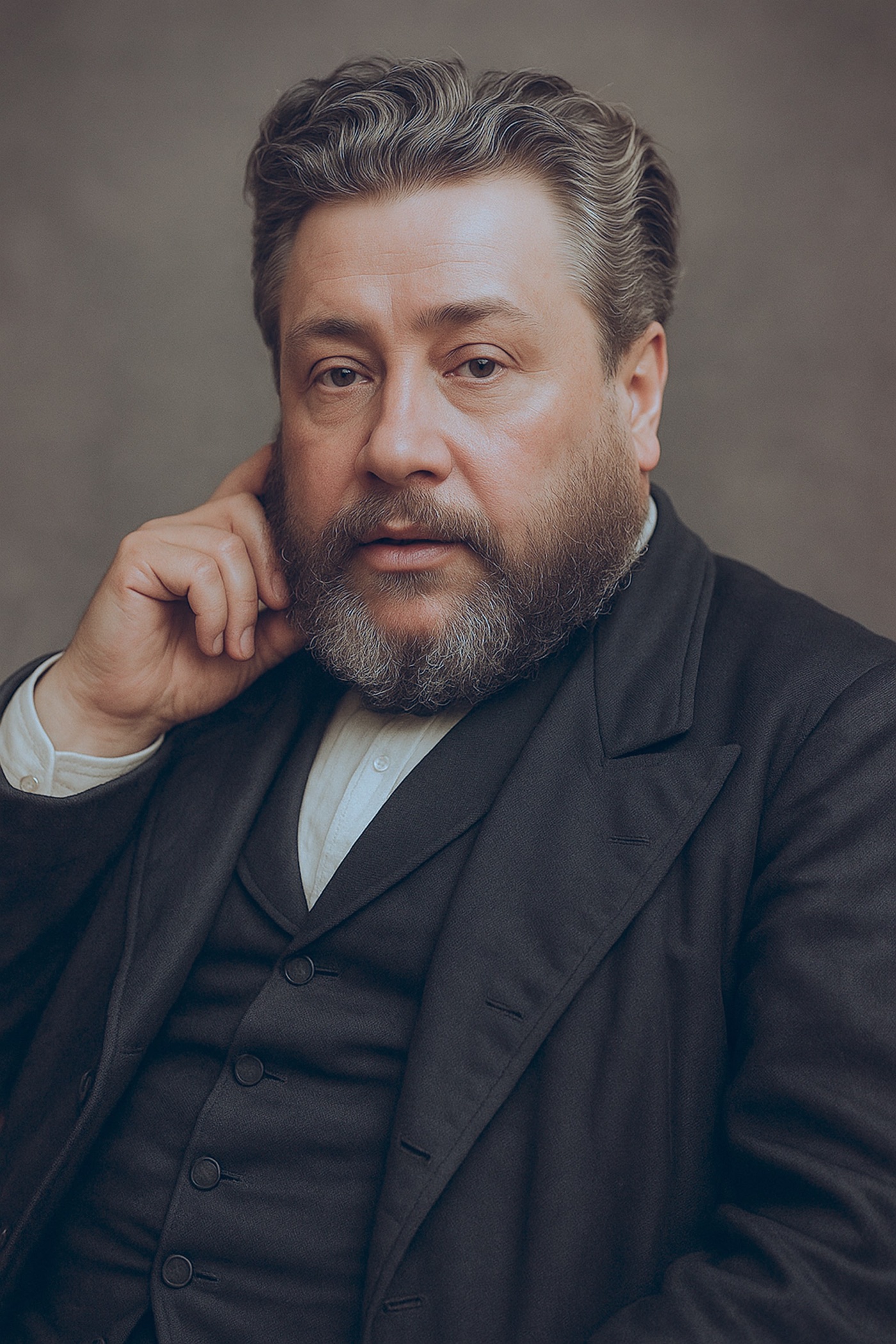 A portrait of Charles Spurgeon